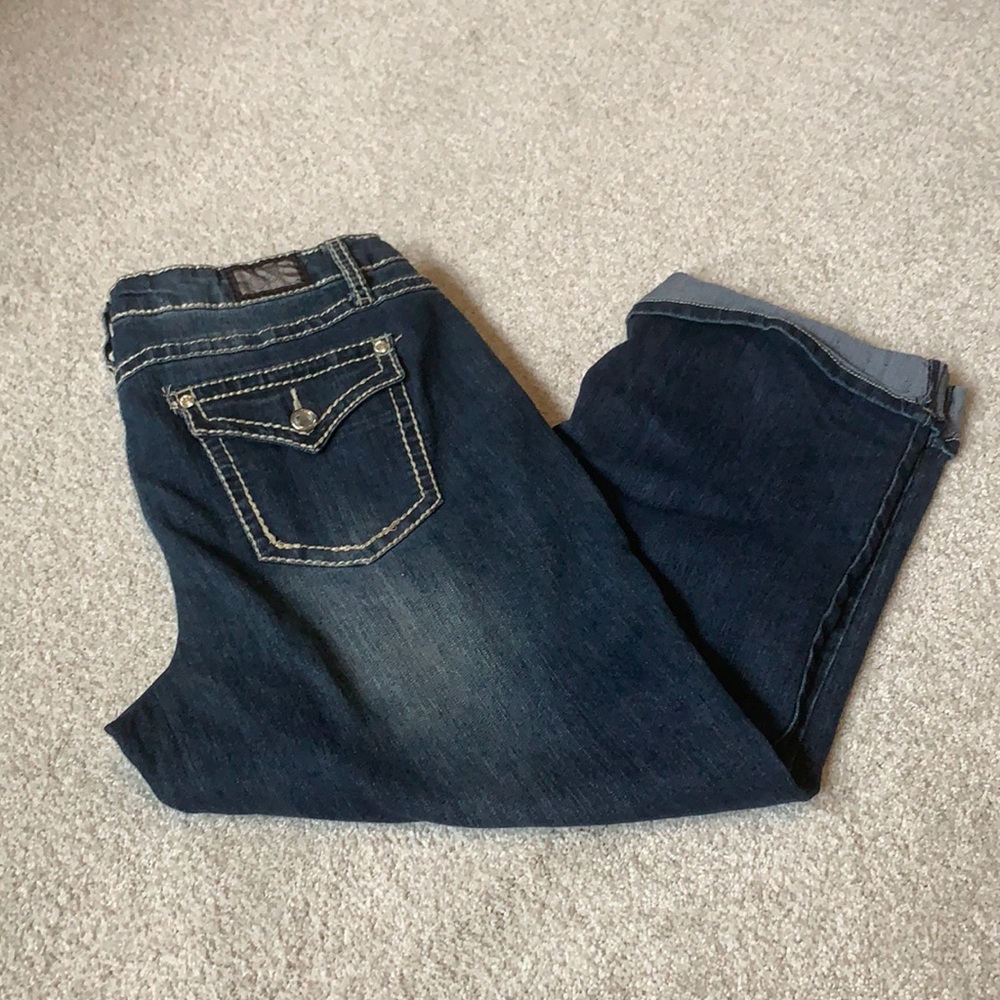 EARL JEANS BLINGY CAPRI JEANS